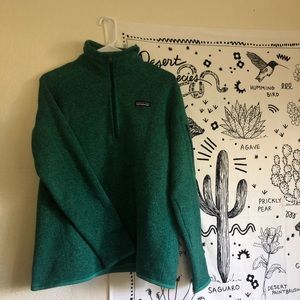 Patagonia fleece lined sweater